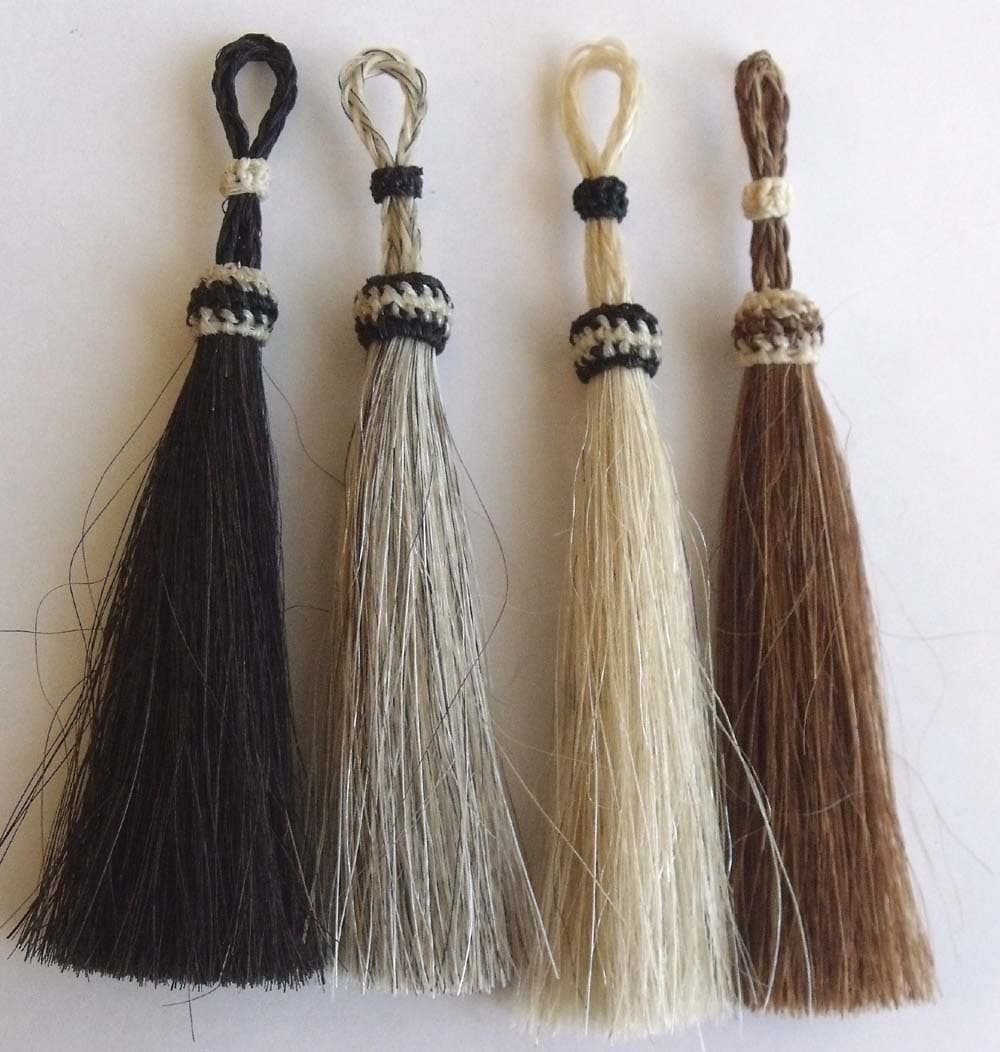 Horse hair tassels for sale